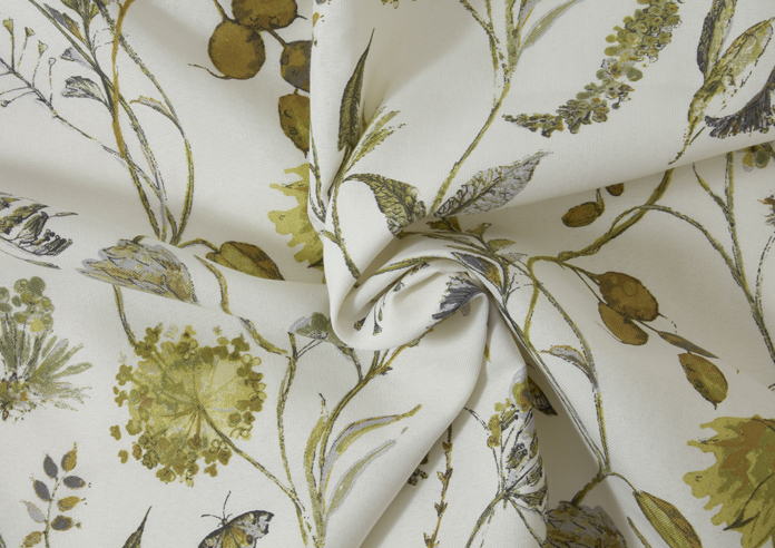 Grove Pencil Pleat, Fennel - Ready Made Curtains - Image 4